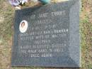 
Sarah Jane EVANS (Daisy), 17-4-05 - 12-7-87, mother, wife of Walter;
Logan Village Cemetery, Beaudesert
