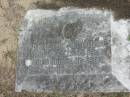 
Annetje CLOUDIE born Holladn 1905 died Brisbane 1983;
Logan Village Cemetery, Beaudesert

