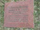 
James E A PAGE, D: 31 May 1983, aged 74 years
Logan Village Cemetery, Beaudesert
