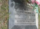 
Clem GROOS, B: 15 Apr 1962, D: 11 Jan 1988
husband of Diana
son and brother of Joep, Clem and Louisa
Logan Village Cemetery, Beaudesert
