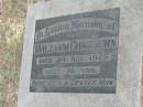 
William CHADBURN, d: 24 Aug 1985, aged 76
Logan Village Cemetery, Beaudesert
