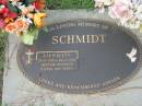 
SCHMIDT;
Llewellyn, 23-9-1918 - 19-3-2000, husband father poppa;
Logan Village Cemetery, Beaudesert Shire
