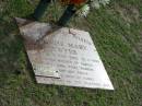 
Pauline Mary DWYER,
born 28-11-1929 died 25-4-1995,
mother of Dudley, Jill, Gail, Vicki, Sharon,
Troy & Tricia;
Troy Paul Lennon DWYER,
died 2-5-1969 aged 34 years,
brother;
Logan Village Cemetery, Beaudesert Shire
