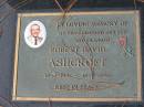 
Robert David ASHCROFT, 30-7-1921 - 13-11-1993, husband pop grandad;
Logan Village Cemetery, Beaudesert Shire

