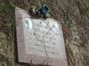 
Katie Lea WHARTON, 12-6-80 - 20-10-92;
Logan Village Cemetery, Beaudesert Shire
