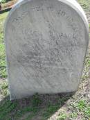 
Heinrich VORPAGEL, born 26 Oct 1885 died 13 Feb 1886;
Lowood Trinity Lutheran Cemetery (Bethel Section), Esk Shire
