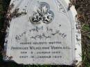 
Fridericke Wilhelmine VORPAGEL, born 2 Jan 1842 died 16 Jan 1899, mother;
Lowood Trinity Lutheran Cemetery (Bethel Section), Esk Shire
