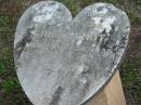 
Eric WENDT, died 20 Sept 1930, son;
Lowood Trinity Lutheran Cemetery (Bethel Section), Esk Shire

