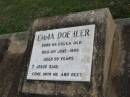 
Emma DOEHLER, born Haislea QLD, died 4 June 1986 aged 95 years;
Lowood Trinity Lutheran Cemetery (Bethel Section), Esk Shire

