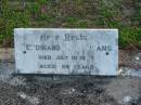 
Ferdinand A. KLEINHANS, died 10 July 1947 aged 89 years;
Lowood Trinity Lutheran Cemetery (Bethel Section), Esk Shire
