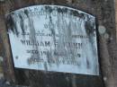 
William F. KUHN, died 19 Aug 1949 aged 65 years, husband father;
Lowood Trinity Lutheran Cemetery (Bethel Section), Esk Shire
