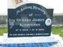 
Richard James KLEINHANS, 21-4-1959 - 21-4-1978;
Lowood Trinity Lutheran Cemetery (Bethel Section), Esk Shire
