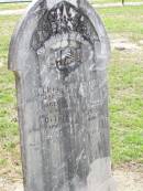 
Wilhelmina ROSE,
born 7 Oct 1841
died 5 March 1905 aged 64 years;
Gottfried ROSE, husband,
born 27 April 1841
died 11 April 1912 aged 71 years;
Ma Ma Creek Anglican Cemetery, Gatton shire
