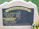 
Vincent Raymond MACGINLEY,
husband dad father-in-law poppa,
1-5-1945 - 12-12-1998 aged 53 years;
Ma Ma Creek Anglican Cemetery, Gatton shire
