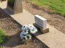 
Michael David HOWARD,
infant son of John & Margaret,
died 26 Oct 1974;
Trae Anthony,
23 - 24-10-1997,
forever Rachel;
Ma Ma Creek Anglican Cemetery, Gatton shire

