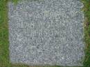 
Alan Walton LEERSON,
died 12-3-1986 aged 67;
Maclean cemetery, Beaudesert Shire
