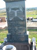 
Henry Arthur RETSCHLAG, died 28 May 1931 aged 35 years, husband father;
Marburg Anglican Cemetery, Ipswich

