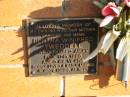 
Bertha Winifred TWEDDELL,
died 17 Feb 1998 aged 66 years,
wife mother grandma meme;
Marburg Anglican Cemetery, Ipswich
