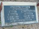
parents;
Mary BIMROSE, 
21-1-1917 - 13-2-1984;
William Albert BIMROSE,
7-12-1914 - 17-8-1983;
Marburg Lutheran Cemetery, Ipswich

