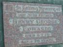 
Henry George EDWARDS, father,
died 5-1-76 aged 70 years;
Marburg Lutheran Cemetery, Ipswich
