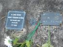 
Louisa Emma Therese BERG, wife mother,
died 15 Aug 1938 aged 62 years 6 months;
August Frederick W. BERG,
died 10-10-1971 aged 93 years;
Frederick Gustav H. BERG,
died 24-12-1976 aged 70 years;
Marburg Lutheran Cemetery, Ipswich

