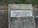 
August WENDT,
aged 42 years;
Marburg Lutheran Cemetery, Ipswich

