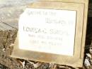 
Louisa C. SIROIS,
died 29 Dec 1971 aged 90 years;
Woodlands cemetery, Marburg, Ipswich
