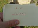 
Alex? NEWMAN;
Maroon General Cemetery, Boonah Shire
