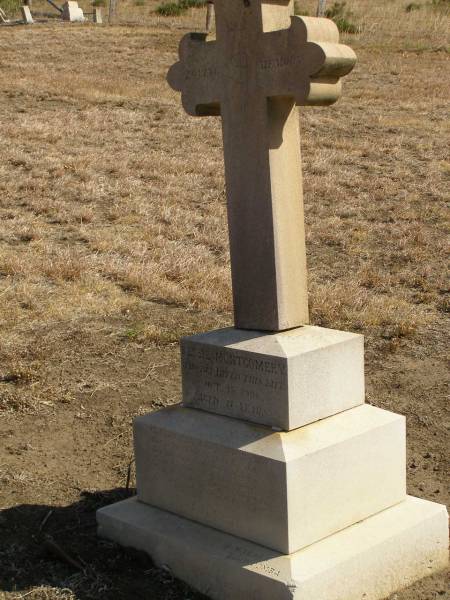 Bessie MONTGOMERY,  | died 13? [15?] Oct 1906 aged 17 years;  | Meringandan cemetery, Rosalie Shire  |   | 
