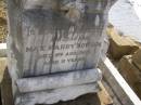 
Max Harry LOWIEN,
son,
died 8 Aug 1926 aged 11 years;
Meringandan cemetery, Rosalie Shire

