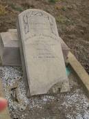 
Johan PACHOLKE,
died 11 Feb 1996 aged 76 years,
erected by children;
Meringandan cemetery, Rosalie Shire
