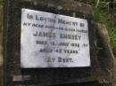 
James EMBREY, husband father,
died 16 July 1932 aged 43 years;
Milbong General Cemetery, Boonah Shire
