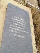 
Carl R. SCHELBACH,
born 22 Feb 1858 died 10 Nov 1940;
Milbong St Lukes Lutheran cemetery, Boonah Shire
