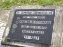 
Martha M. SCHUMANN, mother,
died 20 Aug 1972 aged 87 years;
Minden Baptist, Esk Shire
