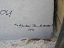 
Joeline SUTTON,
11 Sept 1991 - 13 Sept 1991,
love from mum, dad & kids;
Minden Baptist, Esk Shire
