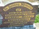 
Albert Henry NEUENDORFF
18 Apr 1984, aged 73
Minden Zion Lutheran Church Cemetery
