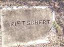 
RIETSCHERT;
St Johns Evangelical Lutheran Church, Minden, Esk Shire
