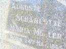 
Auguste Scharlotte Maria MULLER,
born 24 May 1865 died 29 Aug 1932;
St Johns Evangelical Lutheran Church, Minden, Esk Shire

