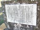 
Rosa B. PETERS, wife,
born 28 May 1918 died 11 June 1939;
St Johns Evangelical Lutheran Church, Minden, Esk Shire
