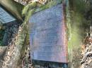 
wife
Isabella Brown Anstead
B: 1 Jun 1891
D: 13 Oct 1956

husband
Joseph Thomas Anstead
B: 31 Aug 1876
D: 9 Aug 1969

Moggill Historic cemetery (Brisbane)
