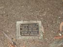 
Eric G. WHEELER,
husband father,
11-1-39 - 21-7-96;
Mooloolah cemetery, City of Caloundra

