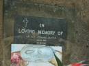
Arthur Leonard CARTER,
died 1 Oct 1963;
Mooloolah cemetery, City of Caloundra

