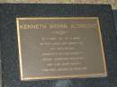 
Kenneth Bryan (Pop) ALBRECHT,
16-1-1932 - 22-8-2003,
son Marko,
daughter-in-law Myschel,
grand-daughter Chamonix;
Mooloolah cemetery, City of Caloundra

