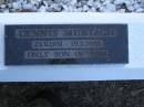 
Thomas D. MURTAGH,
husband father,
died 5 April 1942 aged 43 years;
Daphne Margate FRISWELL (formerly WEGENER),
05-12-1936 - 21-06-1997,
daughter mother sister grandmother,
remembered by Ann, Paulean & Judy;
Ennis MURTAGH,
25-9-1931 - 18-9-2003,
only son of Tom;
Mooloolah cemetery, City of Caloundra


