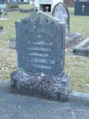 
Robert LEACH,
died 5 Sept 1945,
Evelyn Millicent,
wife,
died 1 May 1949;
Mooloolah cemetery, City of Caloundra

