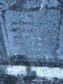 
William LEACH,
died 1 Feb 1960 aged 81 years;
Emma LEACH,
died 17 Feb 1937 aged 61 years;
Mooloolah cemetery, City of Caloundra


