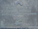 
Michael BARNETT,
died 15 Sept 1980 aged 19 years;
Mooloolah cemetery, City of Caloundra

