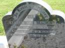 
Richard John BEAUMONT,
husband of Marcella,
27-2-1916 - 31-3-1998,
parents of Richard, Kaye, Marcia, Helena & John;
Moore-Linville general cemetery, Esk Shire
