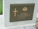 
R.L. GESLER,
died 31 Jan 1992 aged 70 years;
Mt Mort Cemetery, Ipswich


