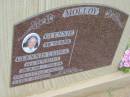 
Glennis Leona (Glennie) MOLLOY (nee SCHMIDT),
26-3-45 - 7-12-04;
Mt Mort Cemetery, Ipswich
